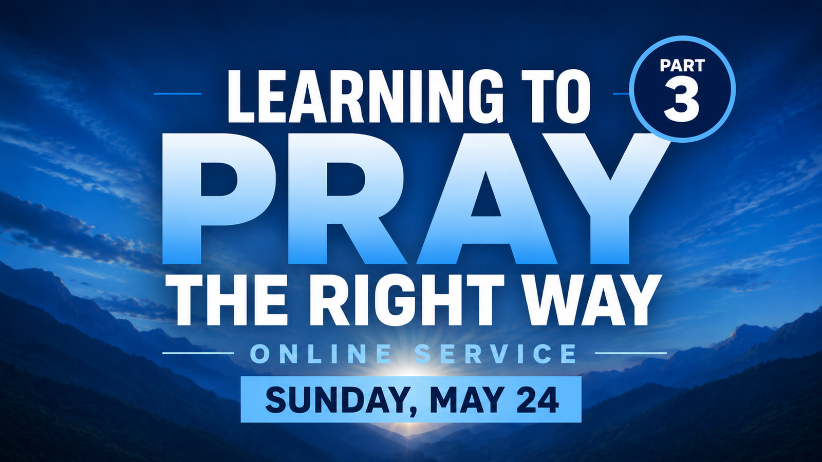 Sunday 24 May