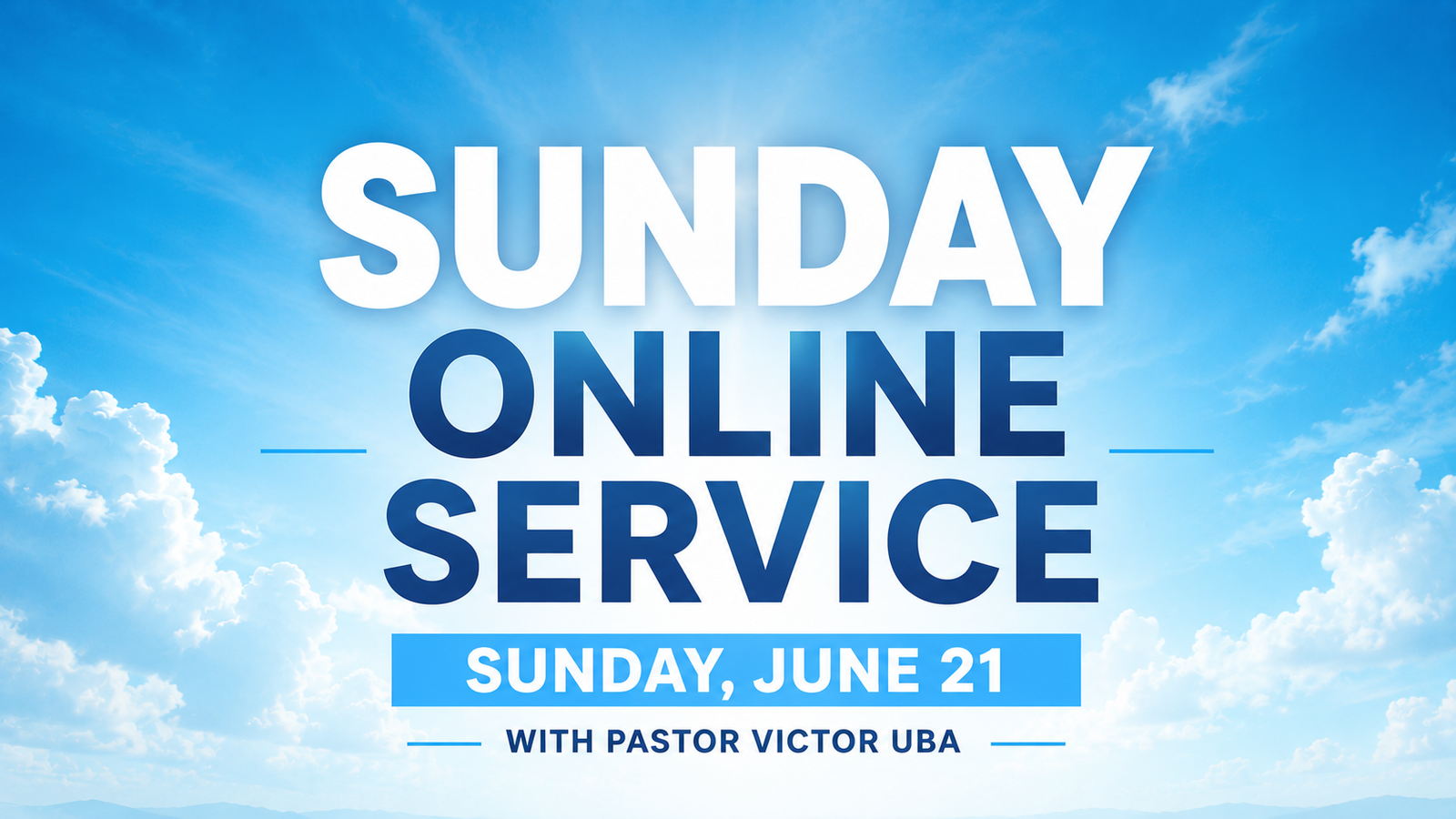 Sunday 21 June